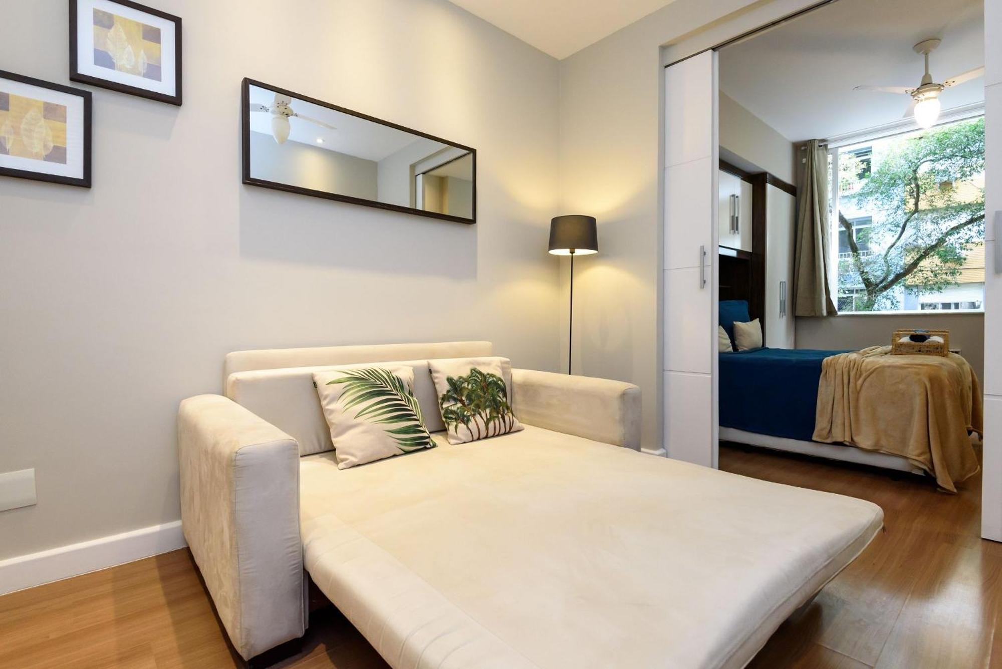 Apartamento Moderno Em Copacabana | Sl 363/109 ริโอเดจาเนโร ภายนอก รูปภาพ