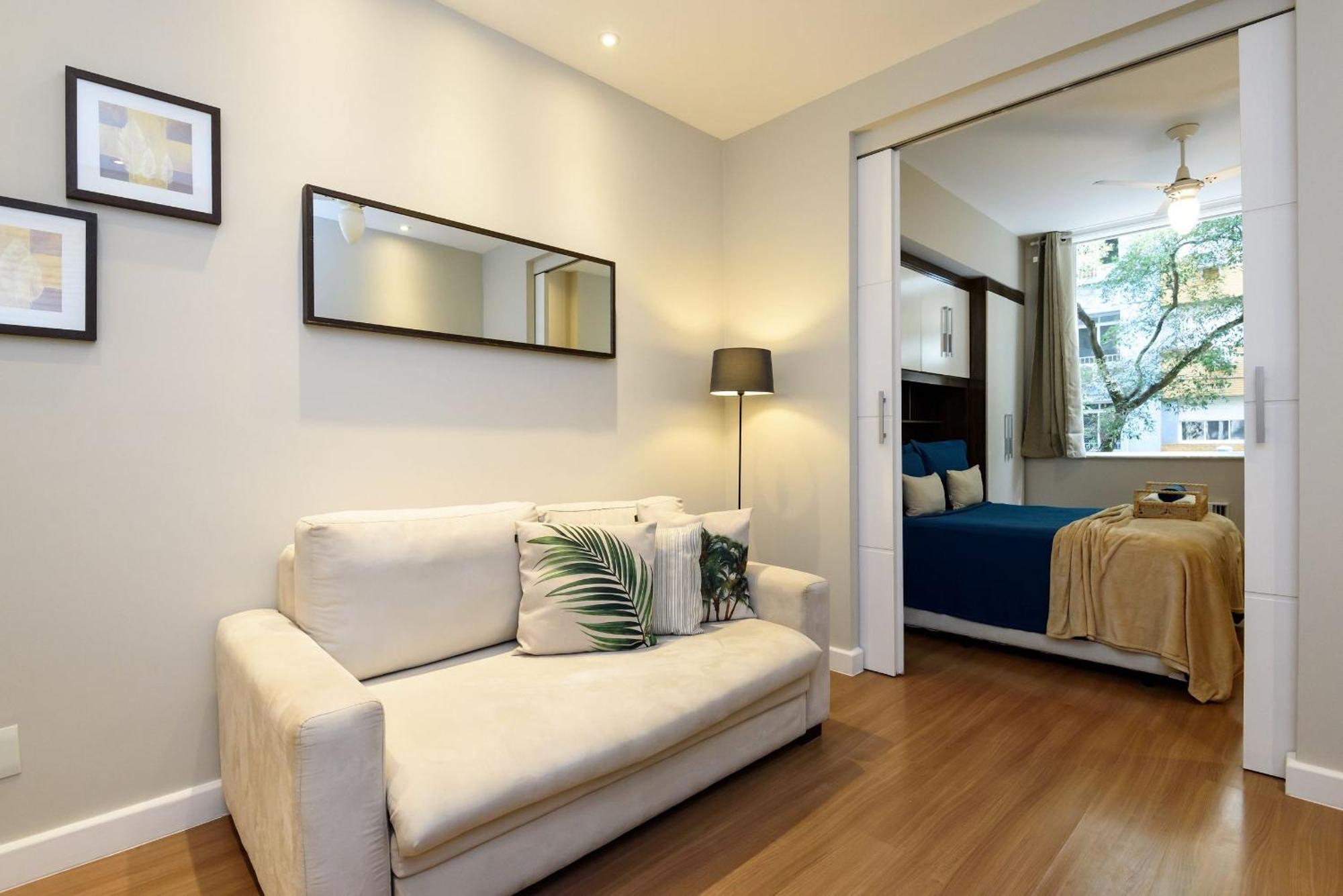 Apartamento Moderno Em Copacabana | Sl 363/109 ริโอเดจาเนโร ภายนอก รูปภาพ